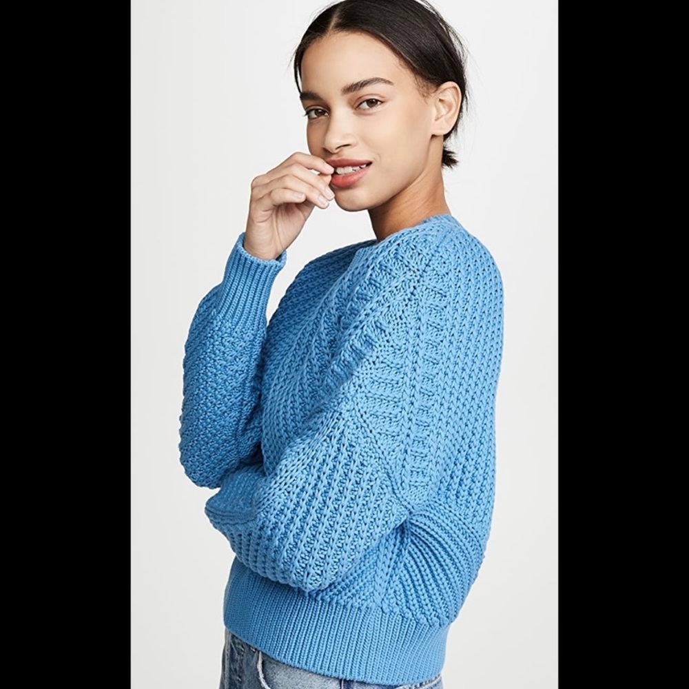 COPY - NWOT Vince Directional Rib Pullover